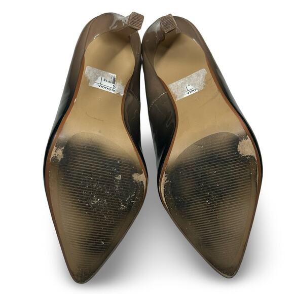 Head Over Heels by Dune Alexxaa Two Tone High Heel Pump Size 6 Vegan Career - Picture 5 of 8